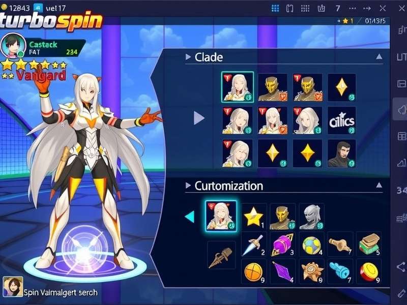 Turbo Spin Vanguard Multiplayer Gameplay